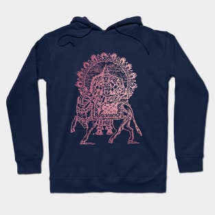 Rose Gold Supreme Being Shiva Indian God Hoodie